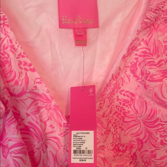 Lilly Pulitzer Pink Floral Midi Dress - Picture 2 of 4